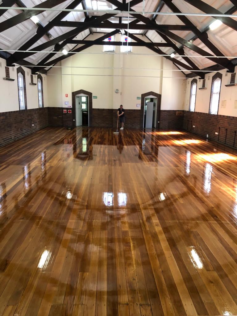 Timber floor sanding service in Sydney