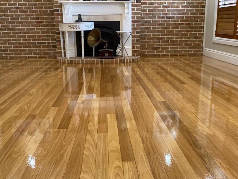 after floor polishing results by Precise Floor Sanding Sydney