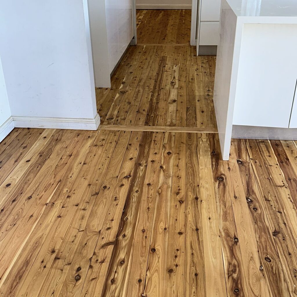 Precise Floor Sanding Sydney branded van used for timber floor staining services